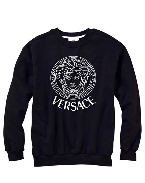 half zip versace|Men's Sweatshirts and Hoodies .